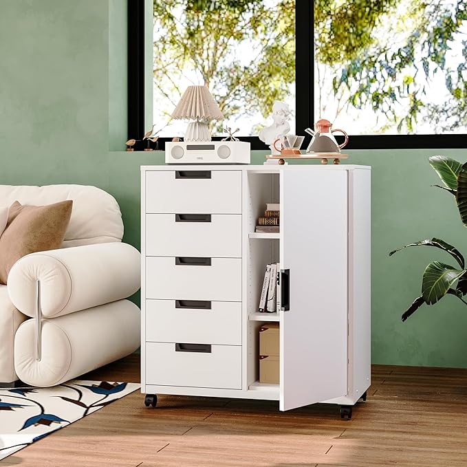MIIIKO 5 Drawer Storage Cabinet - Image 2