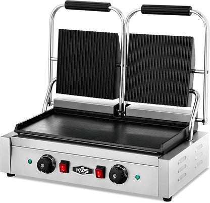 KWS PFM-23 3400W Electric Panini Press Maker by KitchenWareStation