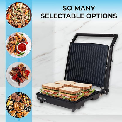 Courant Panini Press Gourmet Sandwich Maker, Super Slim Design - Image 2