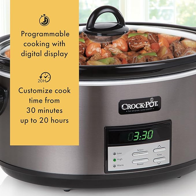Crock-Pot Large 8-Quart Programmable Slow Cooker - Image 4