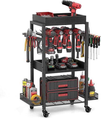 Olakee Power Tool Organizer Garage Storage Organization Shelving Tool Holder by Olakee