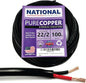 NATIONAL Wire & Cable – 22 AWG 2-Conductor Premium Copper Wire, 100 ft by NATIONALWireCable