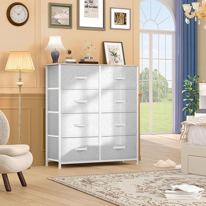 DWVO Fabric Dresser for Bedroom, Tall Dresser - Image 4