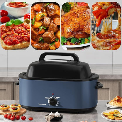 SUNVIVIPRO Roaster Oven 28 Quart, Electric Turkey Roaster - Image 5