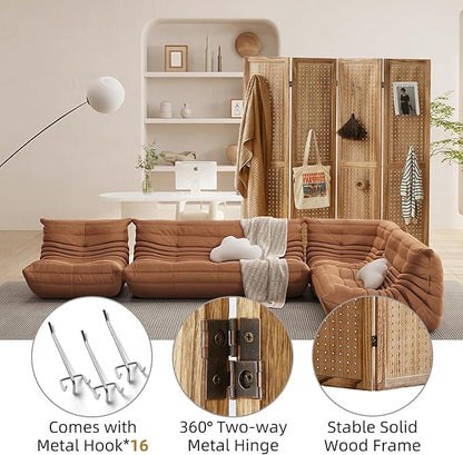 Asnefeli Pegboard Display Room Divider - Image 3