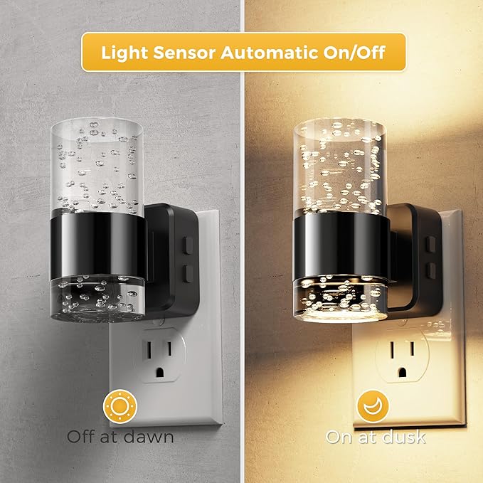 L LOHAS LED Night Lights Plug into Wall, Dimmable Night Light - Image 3