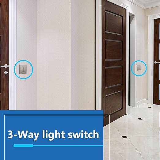 LIDER Minimalist Design Matte Finish Lighted Decorator Switch, Frameless Paddle - Image 6
