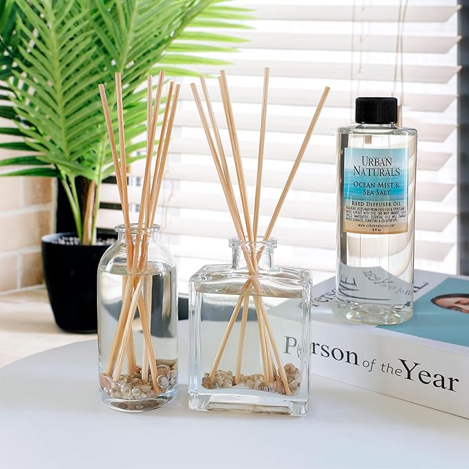 Urban Naturals Lavender Vanilla Reed Diffuser Set | Room Scent Infuser - Image 6