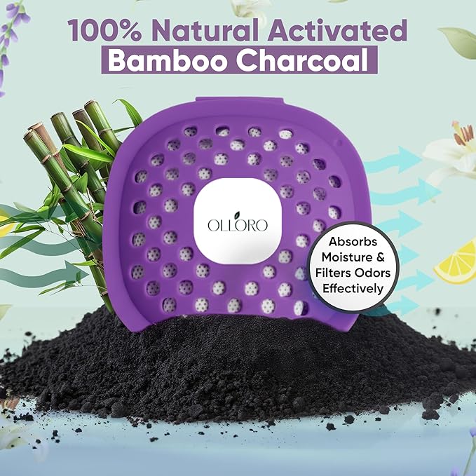 Trash Can Deodorizer & Odor Eliminator – Activated Charcoal Stick-On Odor - Image 5