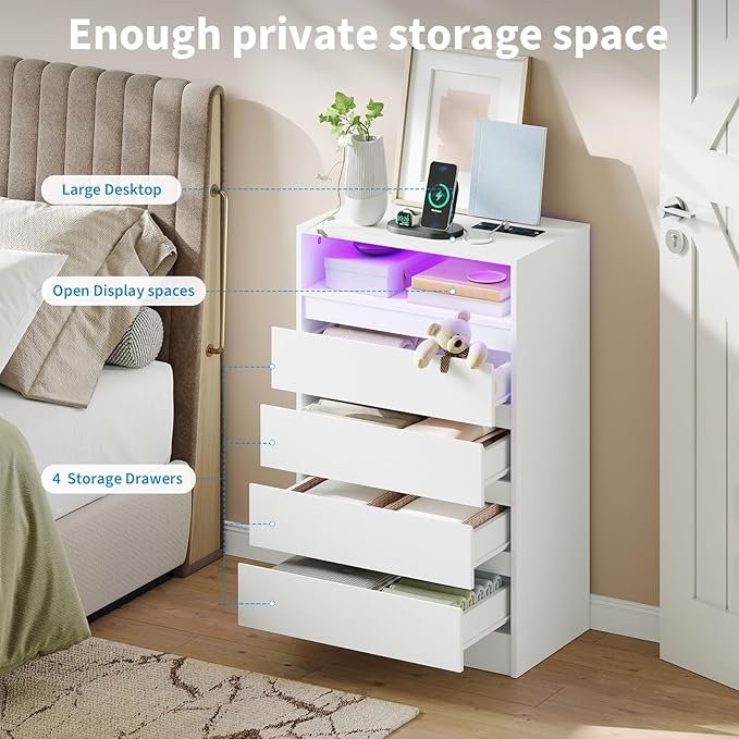 Garvee 4 Drawer Double Dresser - Image 5