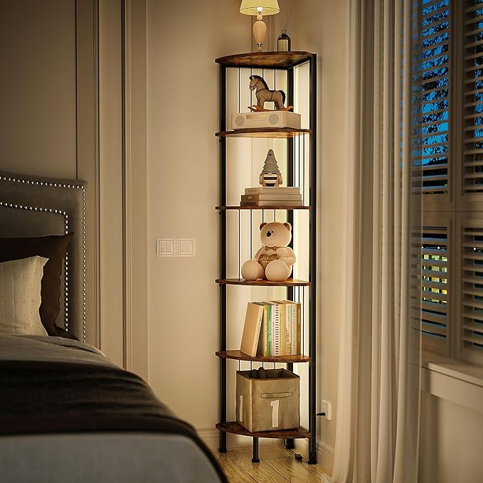 MonaSixy 6 Tier Corner Shelf - Image 6