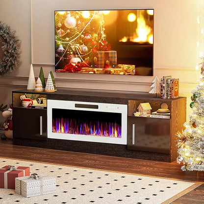 VITESSE TV Stand Fireplace - Image 8