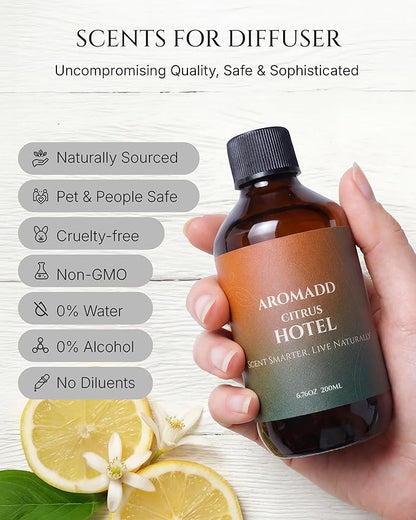 Citrus Hotel Diffuser Oil Inspired by Luxury Hotel Scent, Essential Oils - Image 3