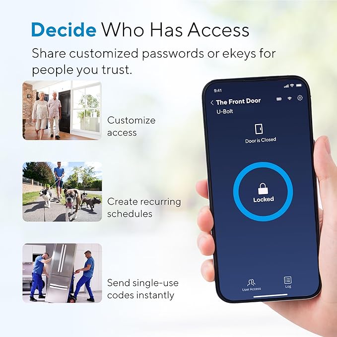 ULTRALOQ U-Bolt WiFi Smart Lock - Image 3