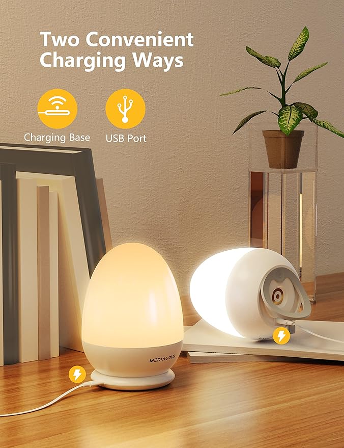 MediAcous Night Light for Kids, Baby Night Light - Image 4