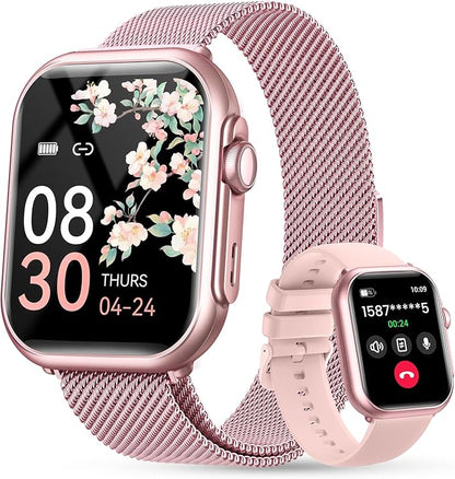 Smart Watch for Women Men Fitness: 1.85" Smart Watch by StylishandSmartWatch