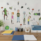 RoomMates RMK4704SCS Rick and Morty Peel and Stick Wall Decals