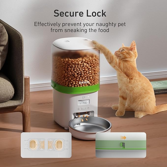 Automatic Cat Feeder - 4L Timed Auto Pet Feeder - Image 7