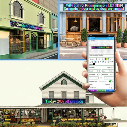 P10 Outdoor Led Sign Programmable Scrolling Digital Display Screen Message - Image 4