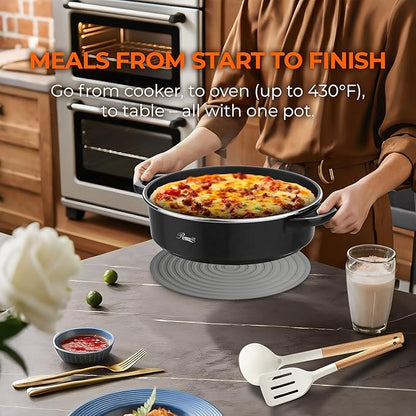 Rosewill 12.7 QT Electric Hot Pot Slow Cooker - Image 6