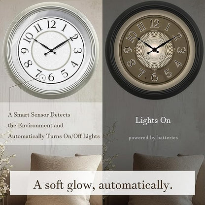 FOUNTAIN DESIGNS Galaxy 18" Large Luminous Atomic Clock - Image 3