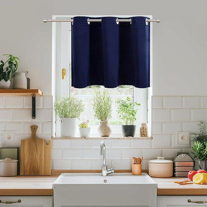 ChrisDowa Blackout Curtains 36 Inches Long by ChrisDowa