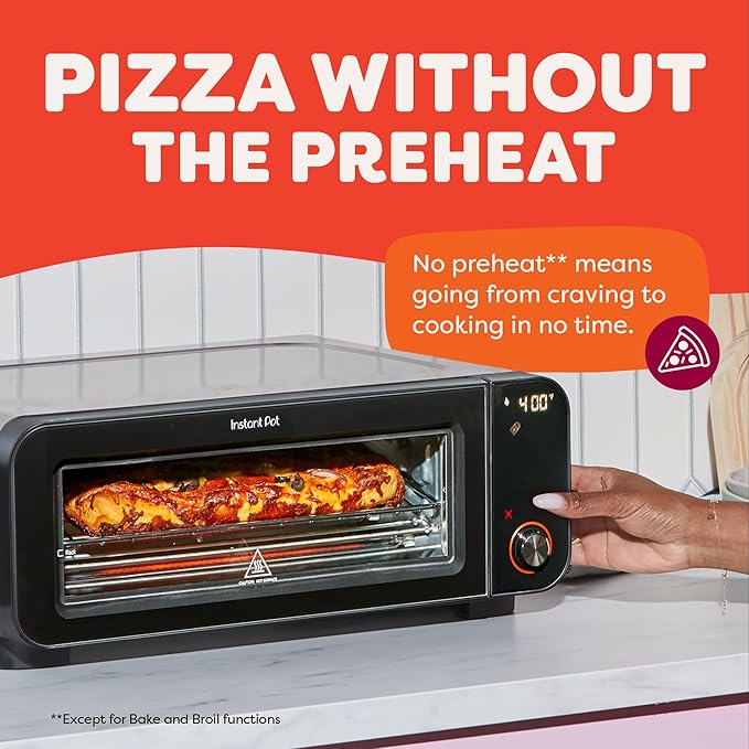 Instant Pot No Preheat Required* 6-in-1 Pizza and Toaster Oven - Image 3