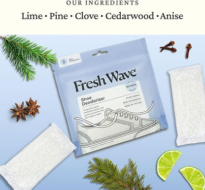 Fresh Wave Shoe Deodorizer, 1 Pack – Natural & Safe Shoe Freshener - Image 4