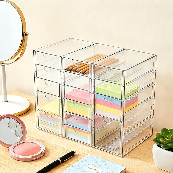 Prsildan Acrylic Drawer Organizer - Image 8