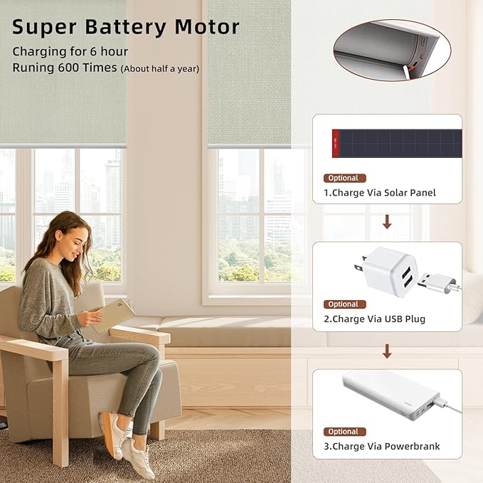 Motorized Blinds Roller Shade - Image 5