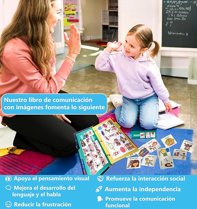 Visual Communication Book, 162 ASD Photo Picture Cards: Autism Language - Image 4