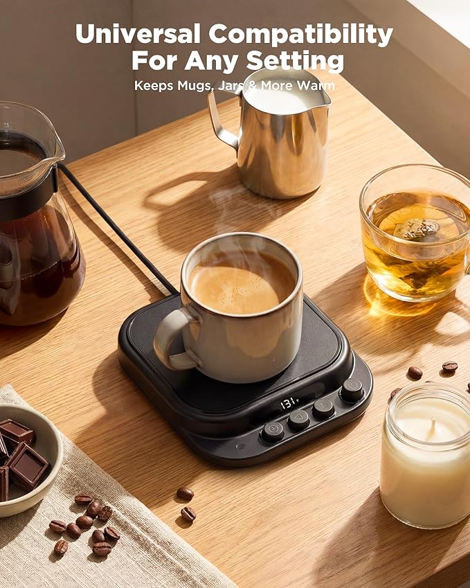 Coffee Mug Warmer for Desk-Fastest Heating Mug Warmer - Image 8
