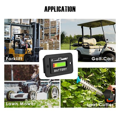 Taikemeti 48V LED Battery Level Indicator, Monitoring The Residual Power of The - Image 7