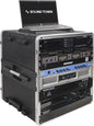 Sound Town Lightweight 12U PA DJ Rack/Road Case by SOUNDTOWN