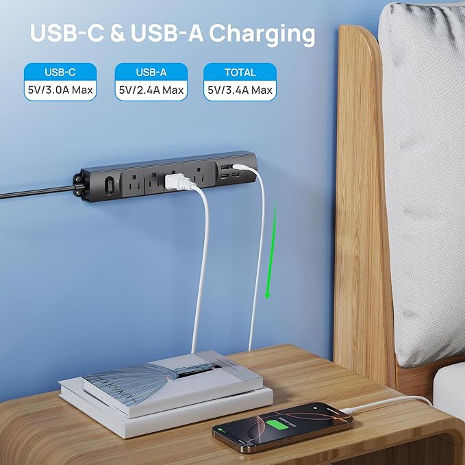 TROND Surge Protector Power Strip - Image 4