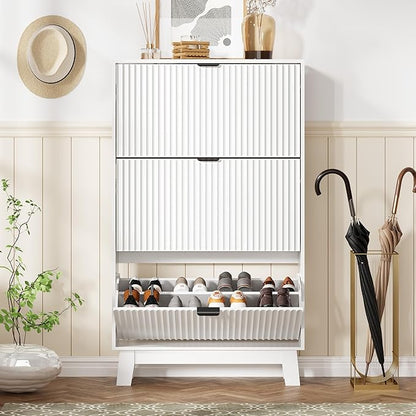 Shoe Cabinet Storage for Entryway - Image 3