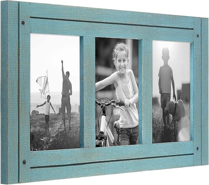 Americanflat Hinged 4x6 Triple Picture Frame - Image 8