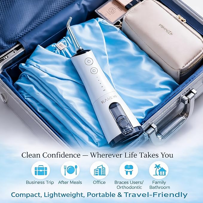 KAMEX Cordless Water Dental Flosser - Image 7