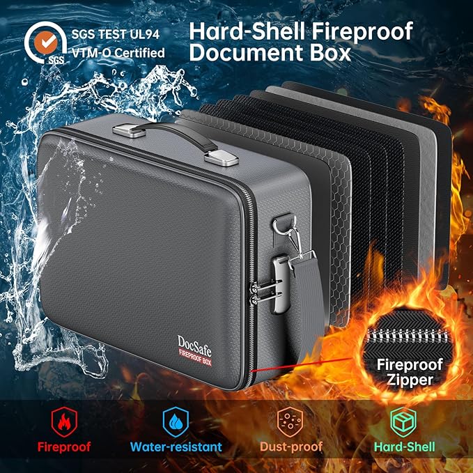 DocSafe Fireproof Document Box - Image 2