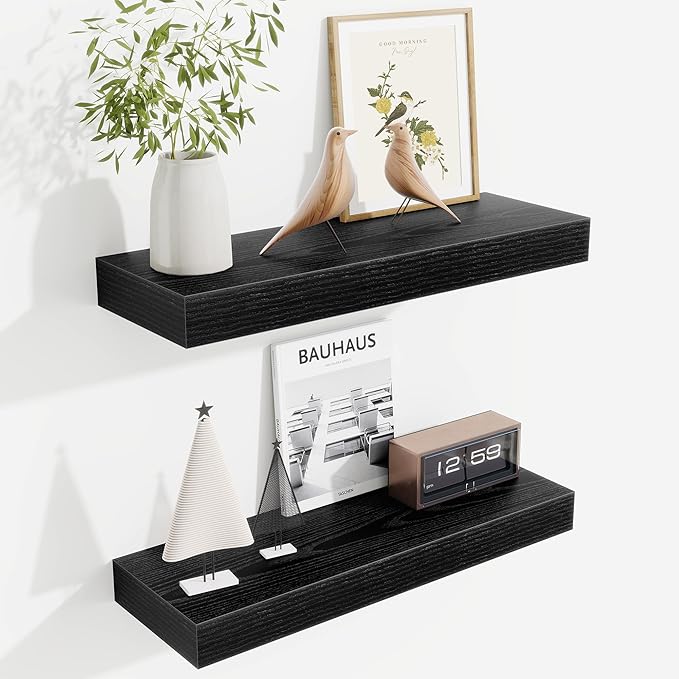 Fun Memories Floating Shelves Bathroom by FunMemories