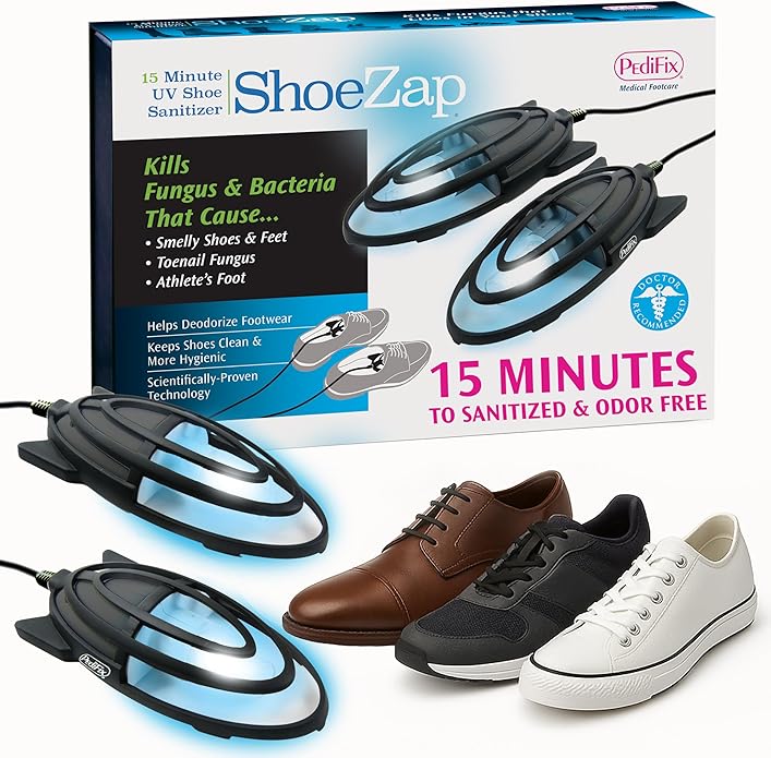 Pedifix ShoeZap Clinically Proven Germicidal Light Technology, 15 Minute UV by PediFixFootcare