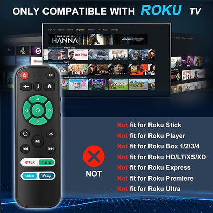 2 Pack Replacement Remote Control Only - Image 2