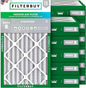 Filterbuy 10x18x4 Air Filter MERV 8 Essential Dust & Allergy Defense, by Filterbuy