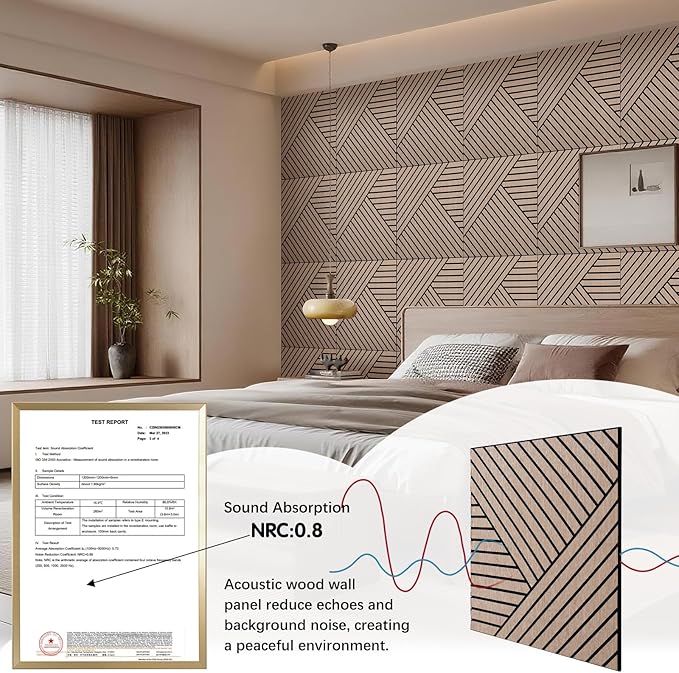 ARMURO 4 Packs Acoustic Wall Panels - Image 2