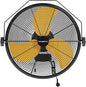Fanqiebros 4580 CFM 18 inch High Velocity Wall Mounted Fan, 3-Speed Metal Fan by Fanqiebros