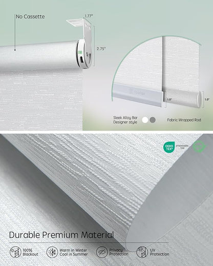 Yoolax Smart Coupled Roller Shades Compatible - Image 6