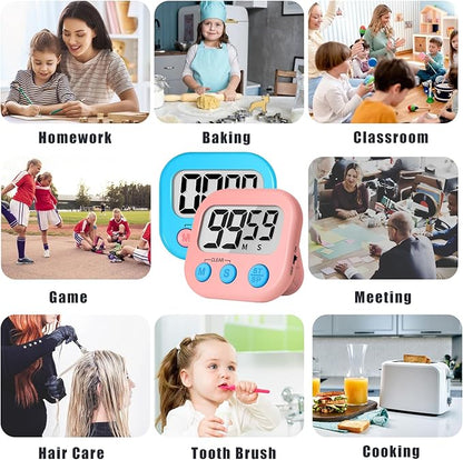 ZILLEEN Classroom Timer for Kids Teachers 2 Pack Digital Timers - Image 6