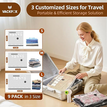 VACKFOX Travel Vacuum Storage Bags - Image 2
