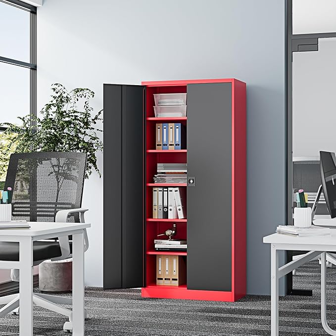 Metal Storage Cabinet-71” Tall Steel File Cabinets - Image 8