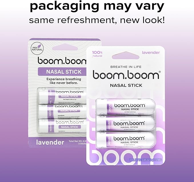BoomBoom Nasal Stick | Vapor Flow Technology | Cool Refreshing Sensation | - Image 2